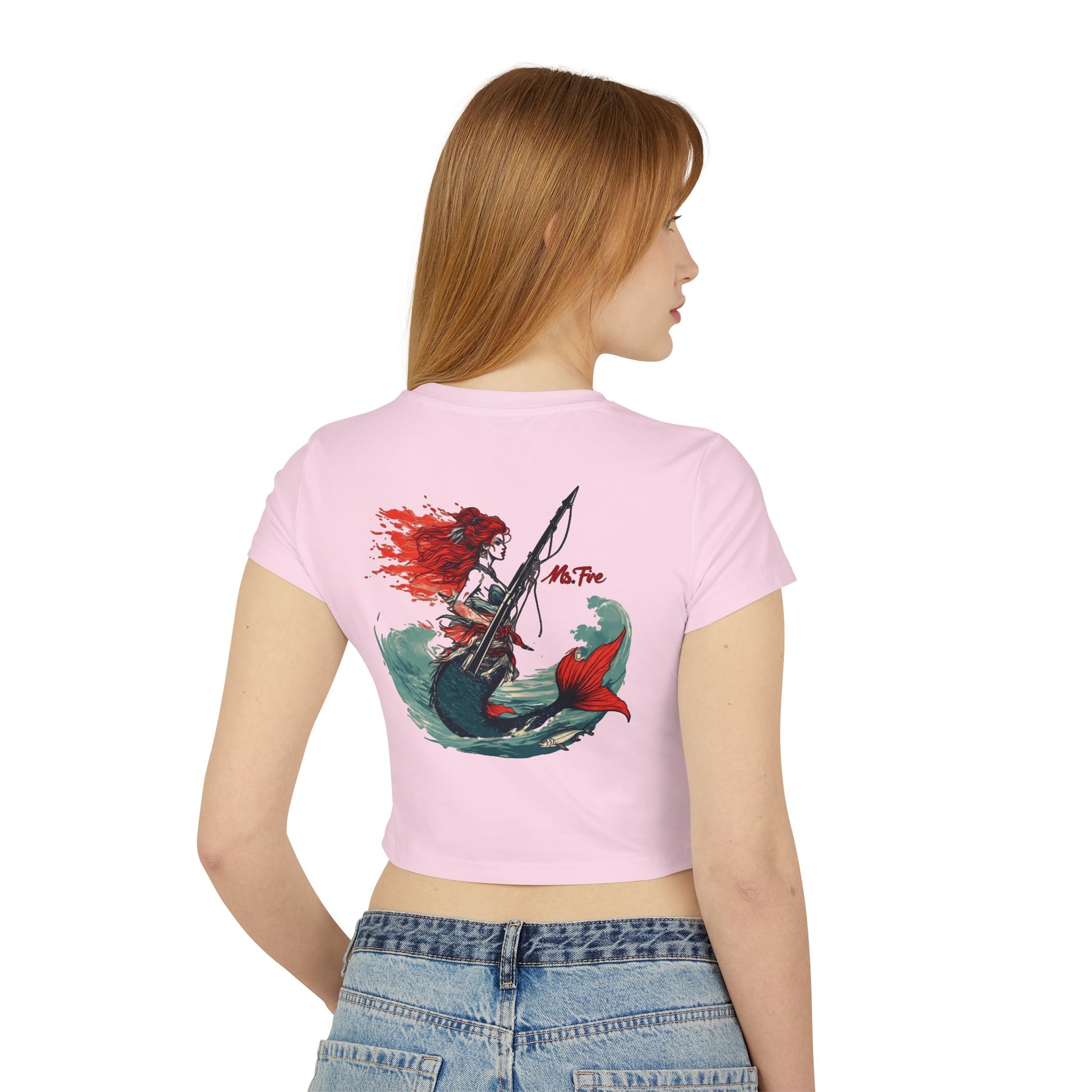 Waves Crop Tee