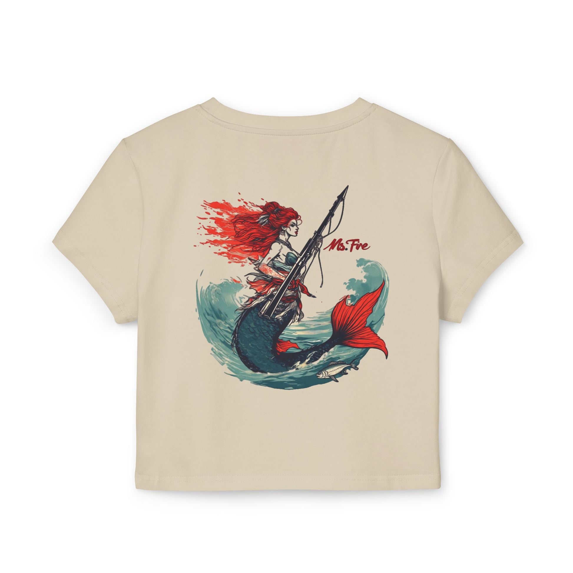Waves Crop Tee