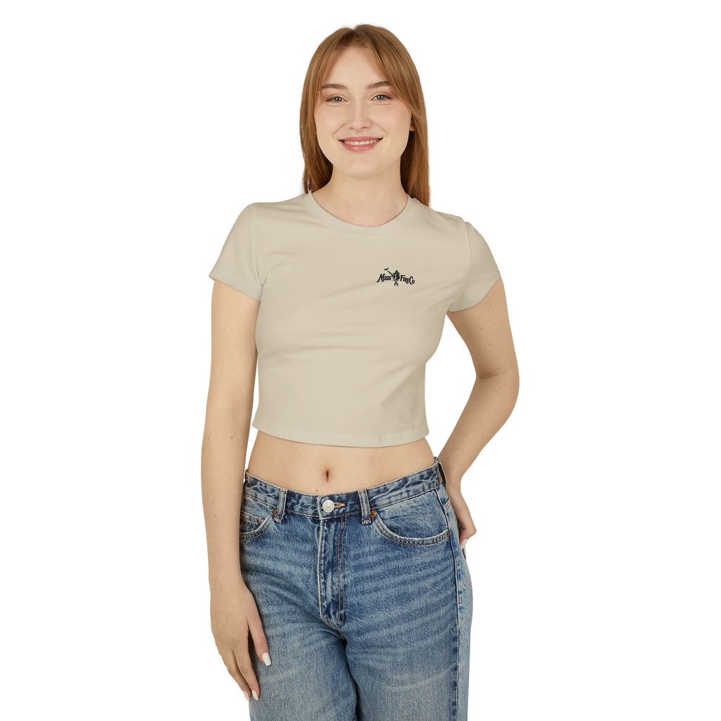 Waves Crop Tee