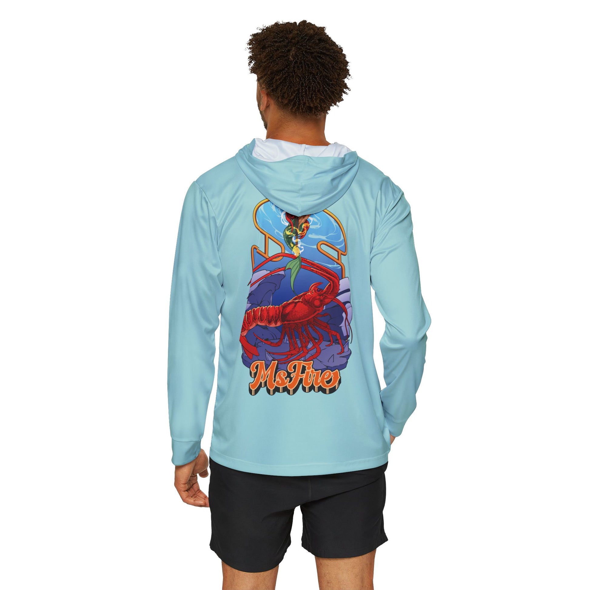 Lobster Season SPF Hooded Rash Guard