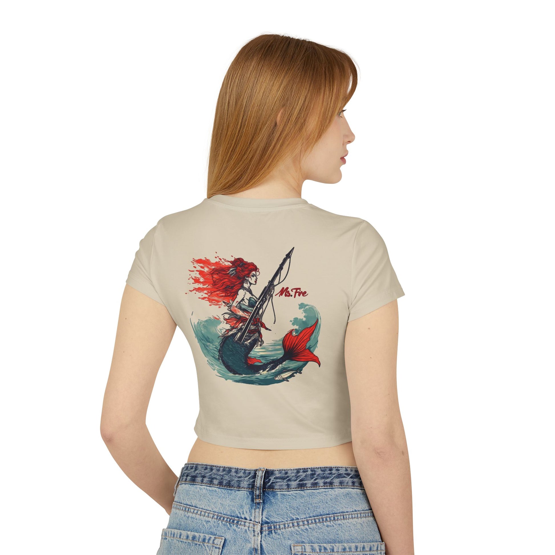 Waves Crop Tee